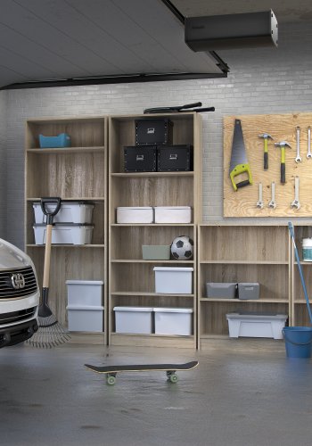 TVILUM Basic Bookbox - Ekstomme, med 4 Hyllor