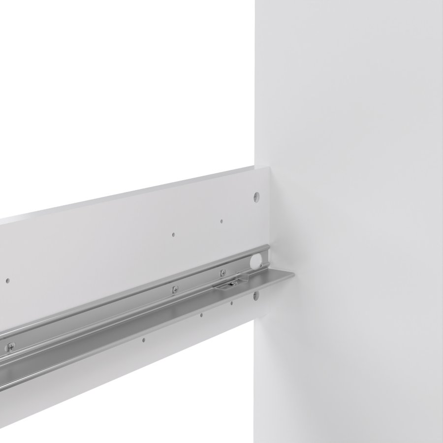 TVILUM Naia sengeramme - hvid h�jglans (140x200)