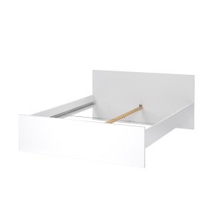 TVILUM Naia sengeramme - hvid h�jglans (160x200) 