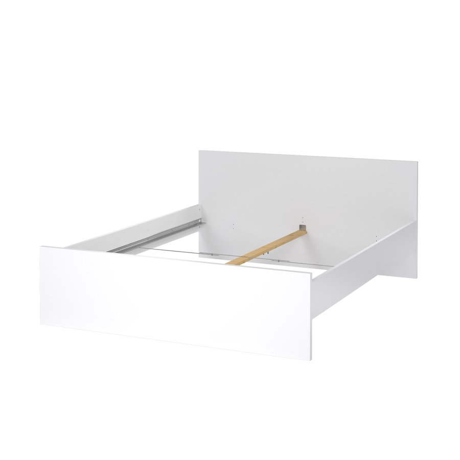 TVILUM Naia S&auml;ngram - Vit H&ouml;gglans (160 x 200 cm)