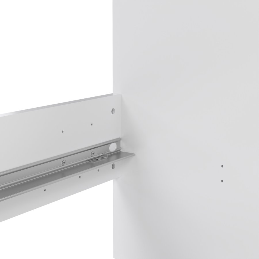 TVILUM Naia S&auml;ngram - Vit H&ouml;gglans (160 x 200 cm)