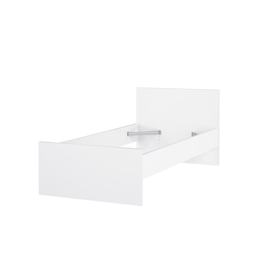 TVILUM Naia S&auml;ngram - Vit H&ouml;gglans (90 x 190 cm)