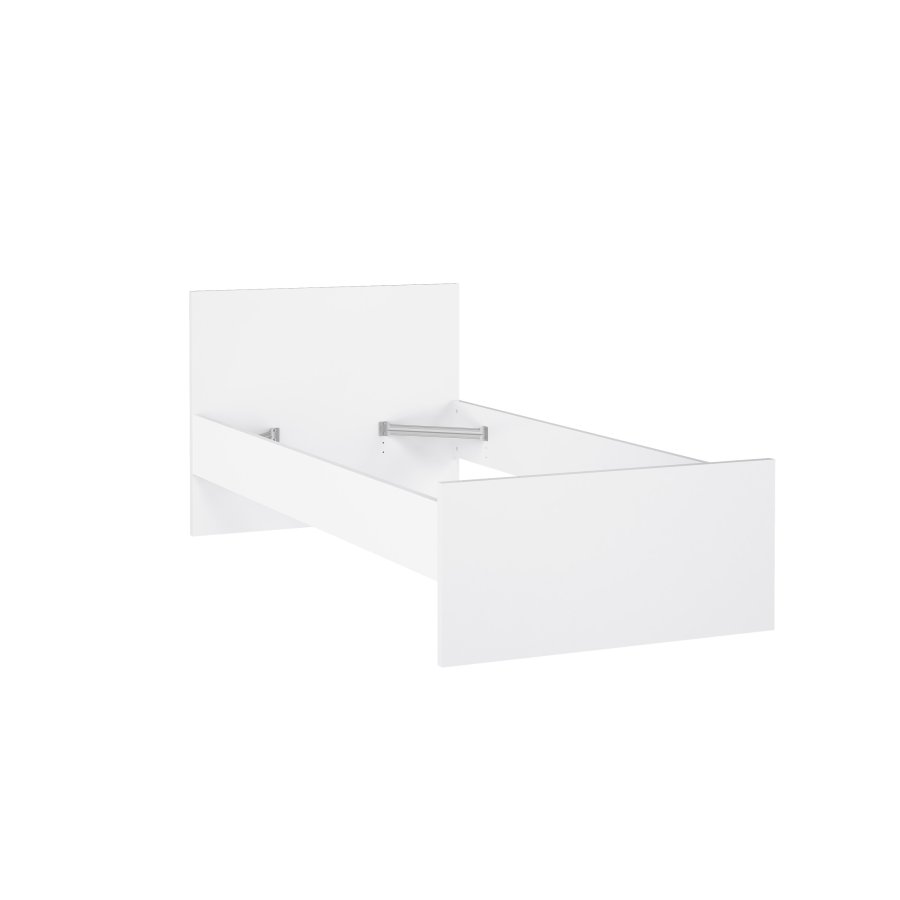 TVILUM Naia S&auml;ngram - Vit H&ouml;gglans (90 x 190 cm)