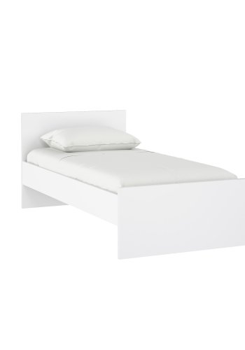 TVILUM Naia sengeramme - hvid h�jglans (90x190) 