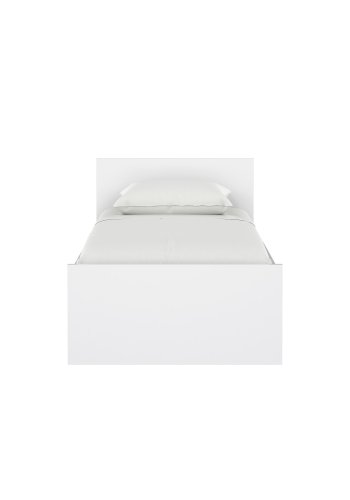 TVILUM Naia sengeramme - hvid h�jglans (90x190) 