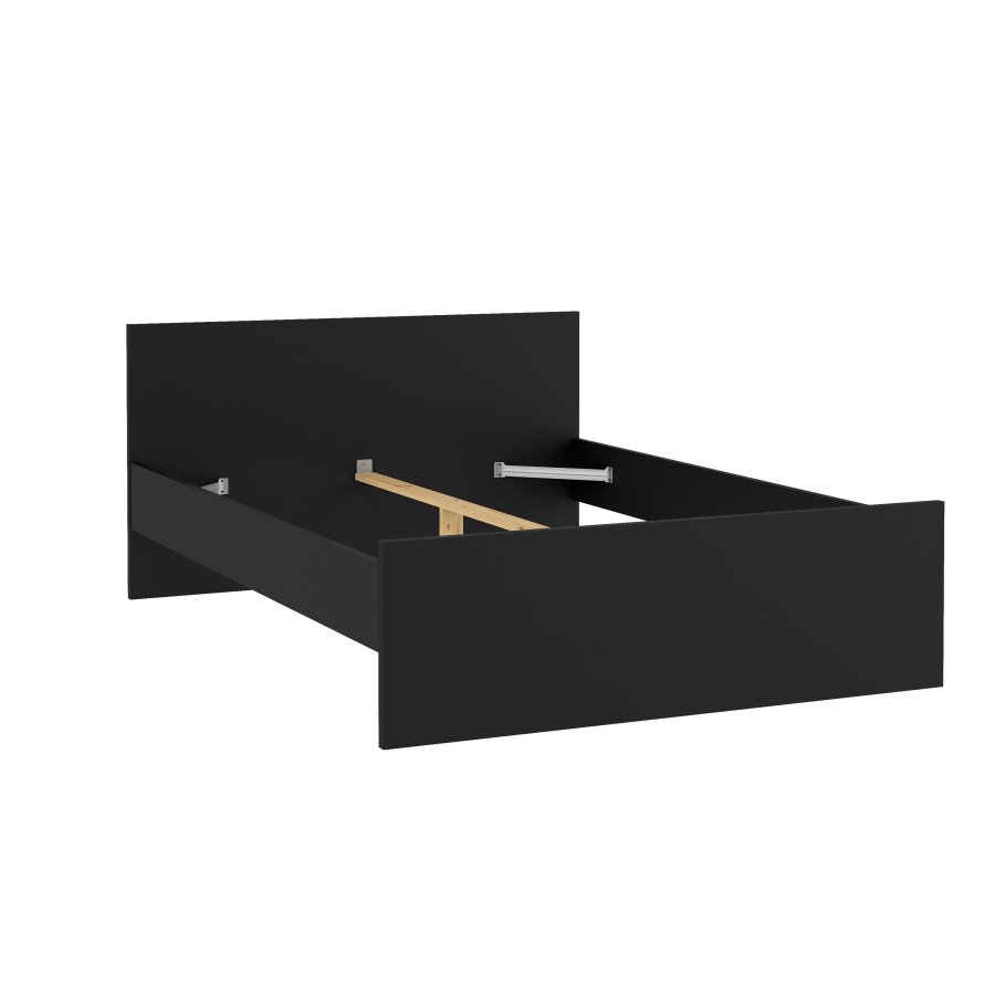 TVILUM Naia sengeramme - matt svart (140x190) 