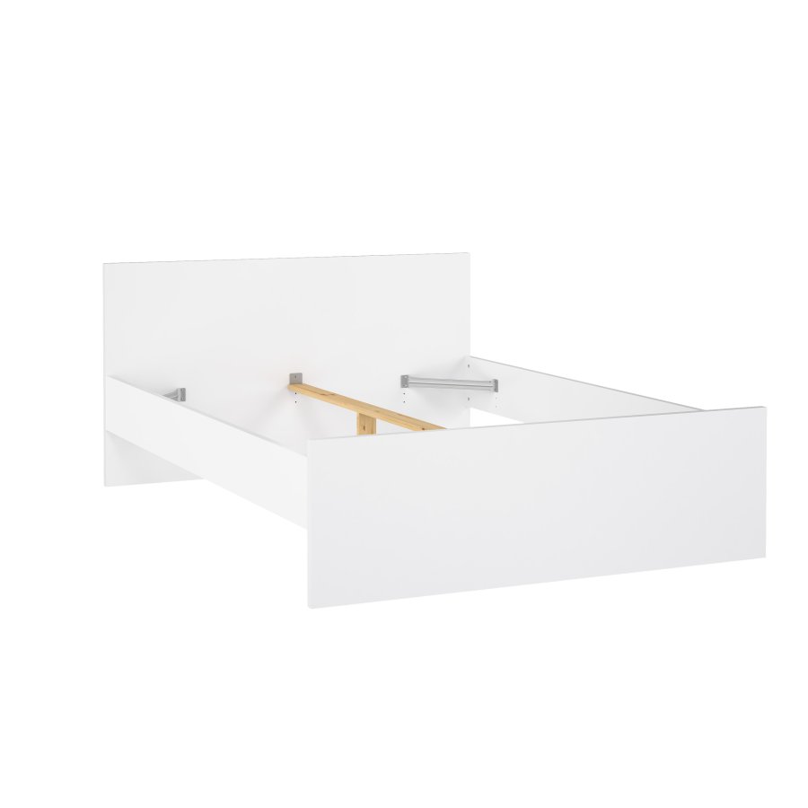 TVILUM Naia sengeramme - hvit h�yglans (140x190) 