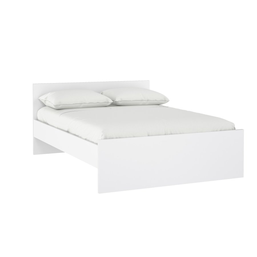 TVILUM Naia sengeramme - hvit h�yglans (140x190) 