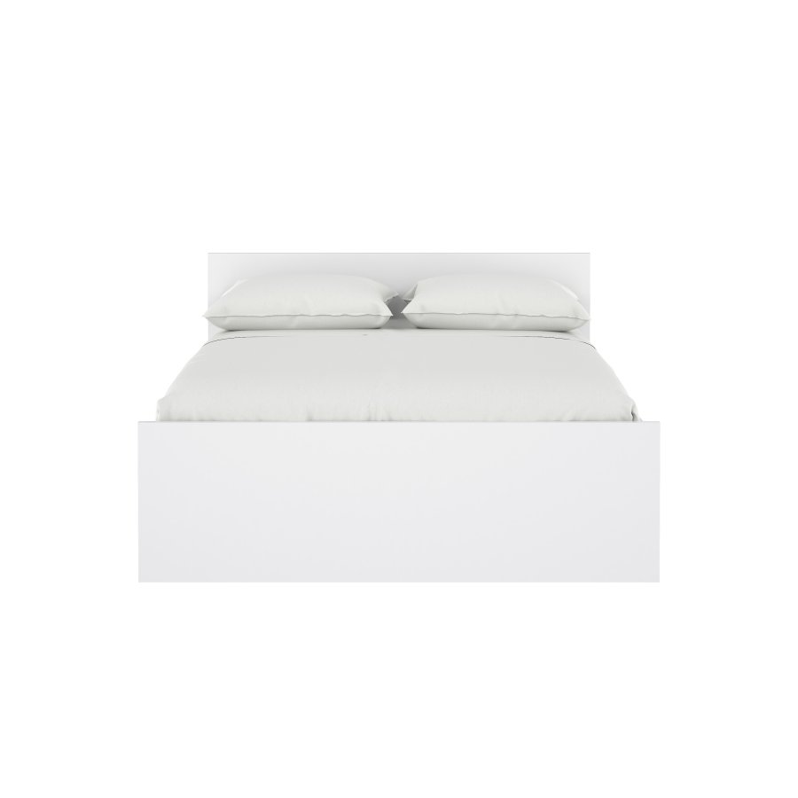 TVILUM Naia sengeramme - hvit h�yglans (140x190) 