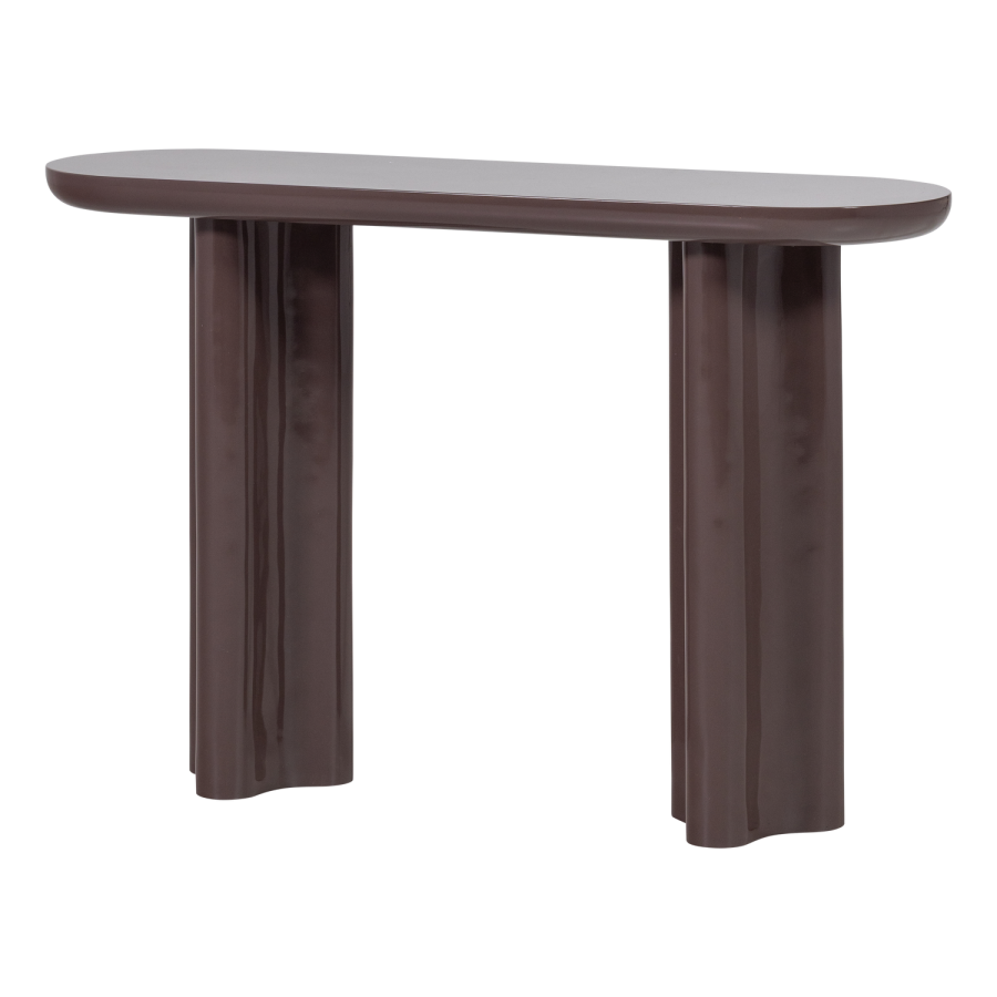 WOOOD Evara sidebord tre h�yglans m�rk brun [Fsc]