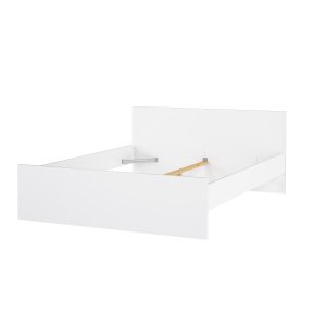 TVILUM Naia S&auml;ngram - Vit H&ouml;gglans (160 x 200 cm)