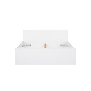 TVILUM Naia sengeramme - hvid h�jglans (160x200)