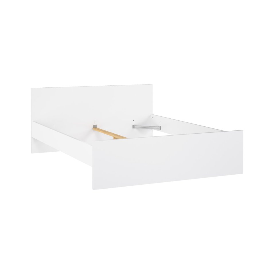 TVILUM Naia S&auml;ngram - Vit H&ouml;gglans (160 x 200 cm)