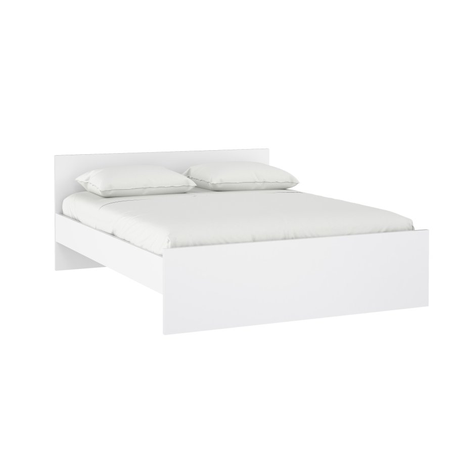 TVILUM Naia S&auml;ngram - Vit H&ouml;gglans (160 x 200 cm)