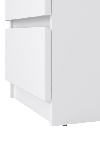 TVILUM Naia byr� - vit h&ouml;gglans, med 3 l�dor