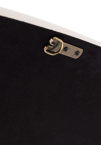 WOOOD Norea speil 90x90 cm tre h�yglans sand [Fsc]