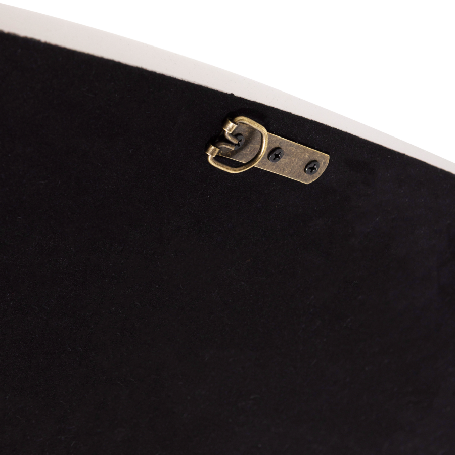 WOOOD Norea speil 90x90 cm tre h�yglans sand [Fsc]