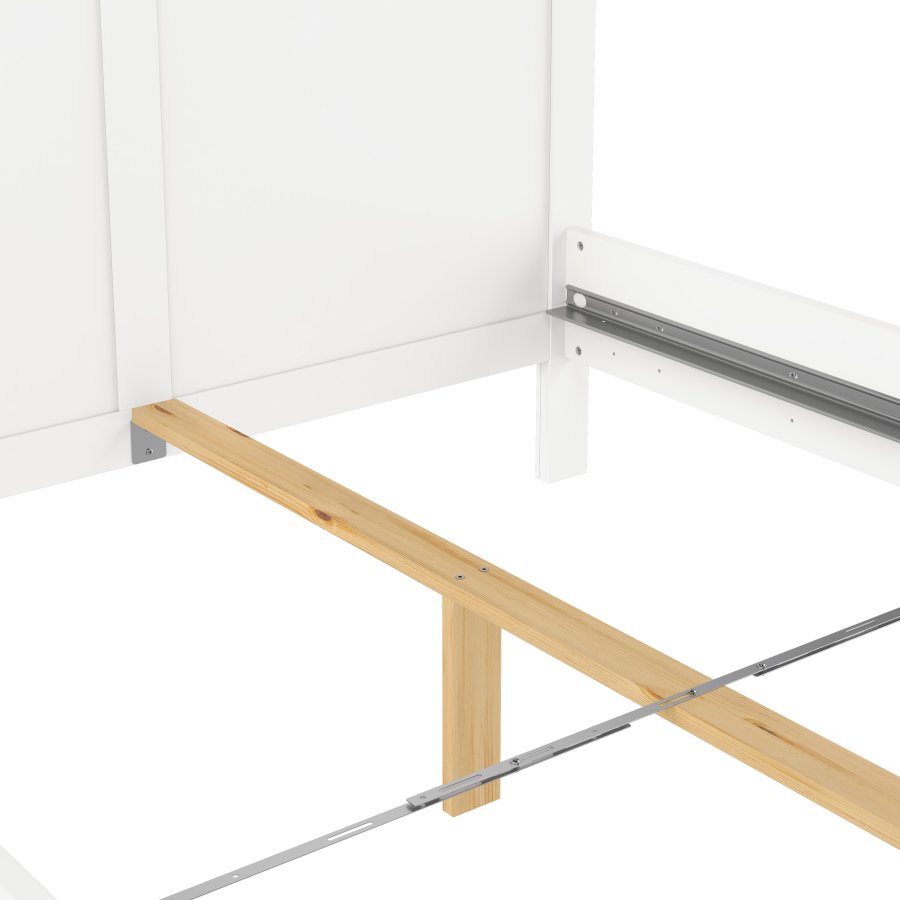 TVILUM Paris sengeramme - hvit (140x190)