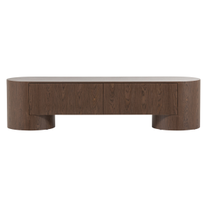 WOOOD Velari TV-b�nk Tr�faner Brun