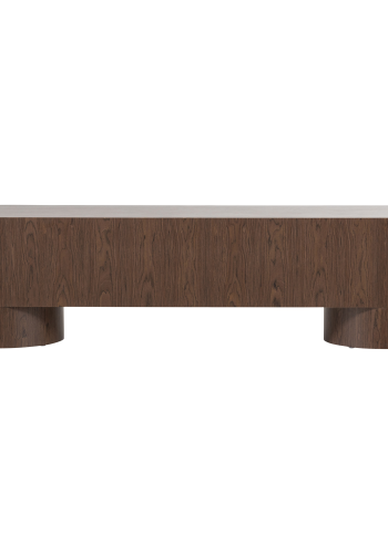 WOOOD Velari TV-benk trefiner brun