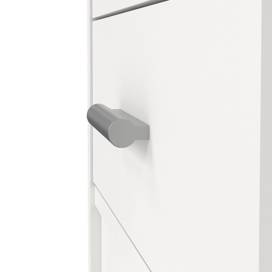 TVILUM Function Plus skrivebord - hvid, m. 4 skuffer