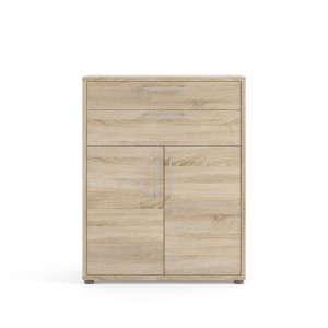 TVILUM Prima kontorkommode - eikestruktur, m. 2 d�rer og 2 skuffer 