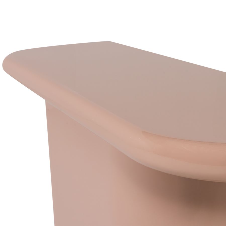 WOOOD Nocta sidebord i tre h�yglans rosa [Fsc]