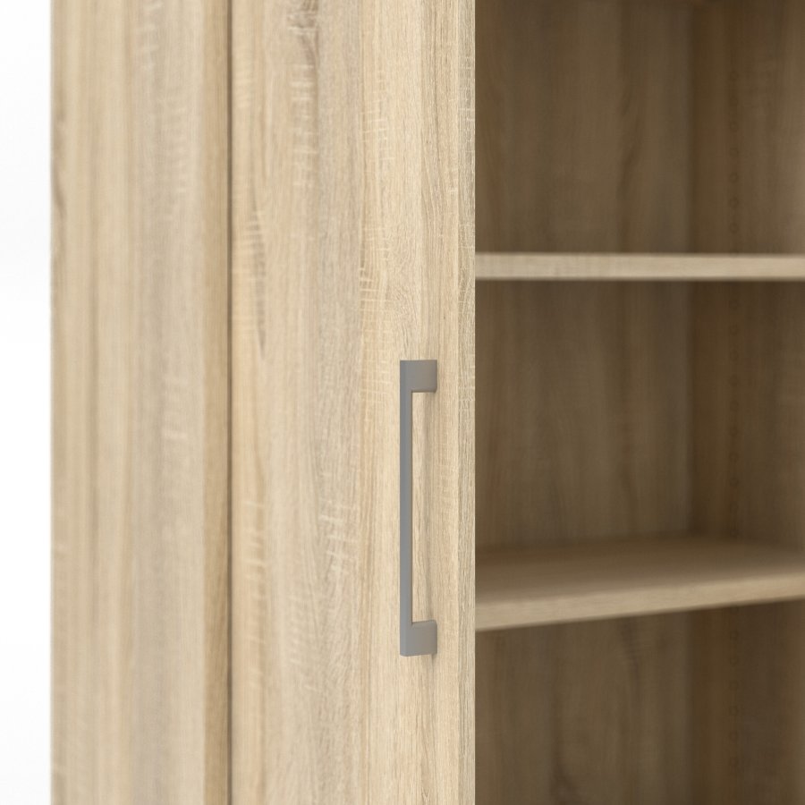 TVILUM Prima kontorreol - egetr�sstruktur, m. 2 l�ger 