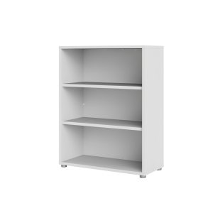 TVILUM Prima reol - hvid, m. 2 hyller 