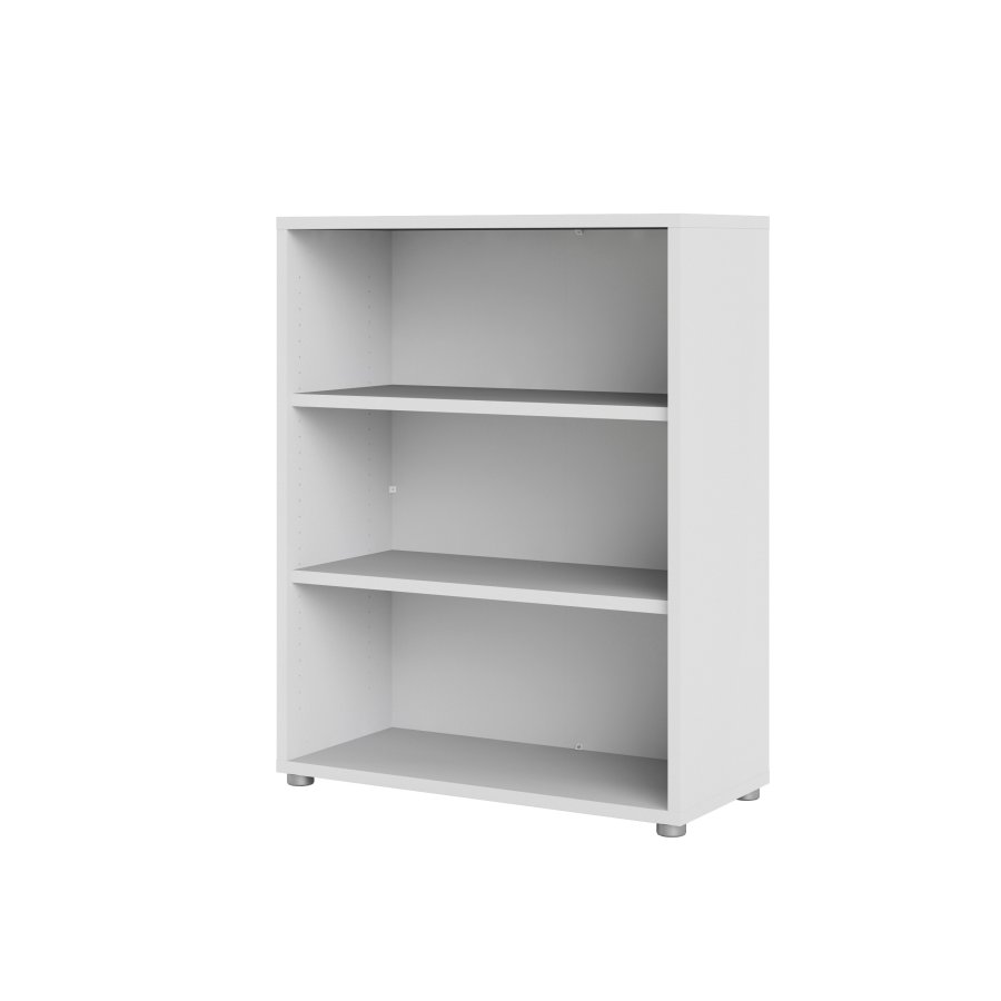 TVILUM Prima reol - hvid, m. 2 hyller 