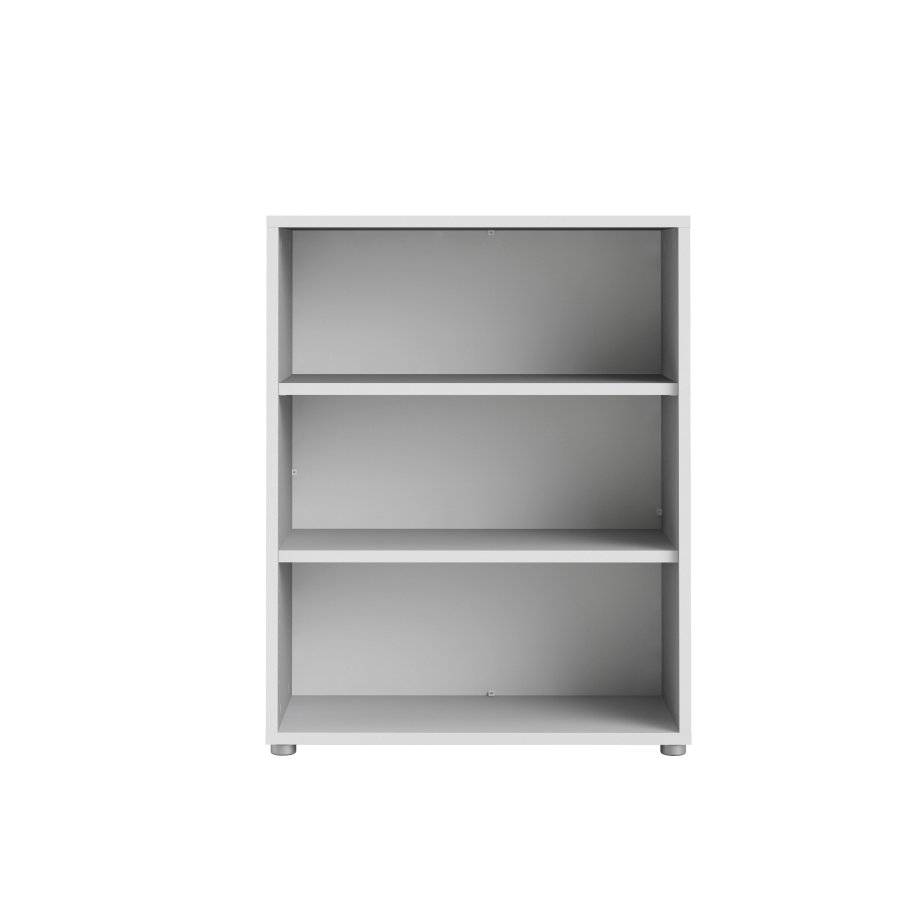 TVILUM Prima reol - hvid, m. 2 hyller 