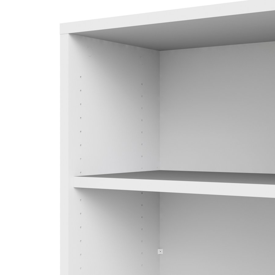 TVILUM Prima reol - hvid, m. 2 hyller 