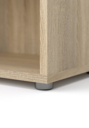 TVILUM Prima reol - egetr�sstruktur, m. 2 hylder 