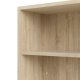 TWILUM Prima bokhylle - eikestruktur, m. 2 hyller 