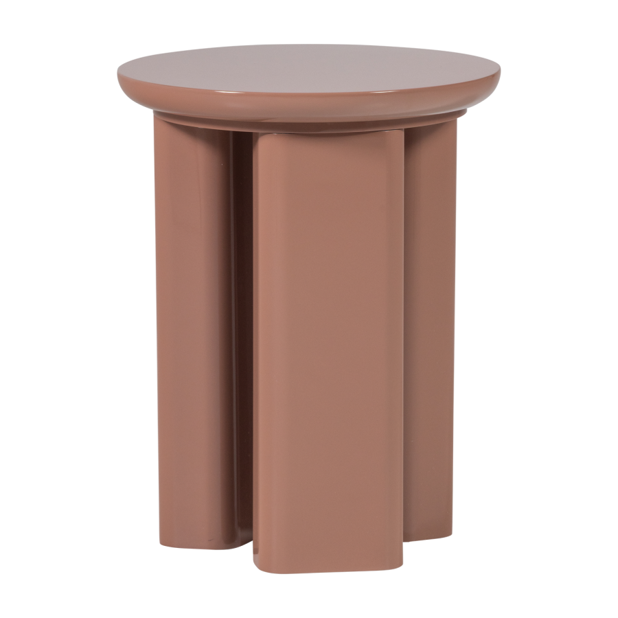 WOOOD Orivo sidebord i tre h�yglans gammelrosa [Fsc]