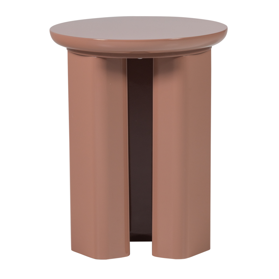 WOOOD Orivo sidebord i tre h�yglans gammelrosa [Fsc]