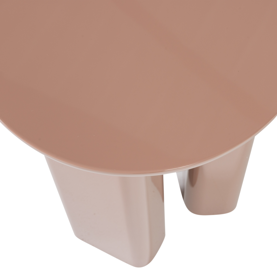 WOOOD Orivo sidebord i tre h�yglans gammelrosa [Fsc]