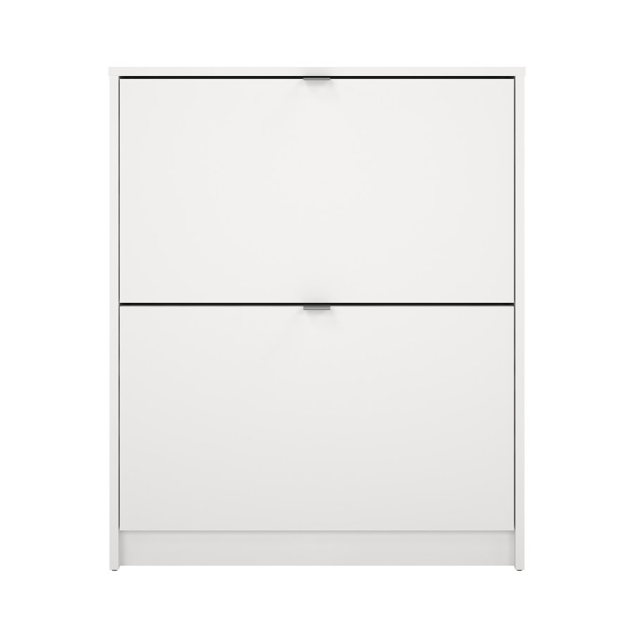 TVILUM Shoes skosk�p - vitt tr�, med 2 vikd�rrar