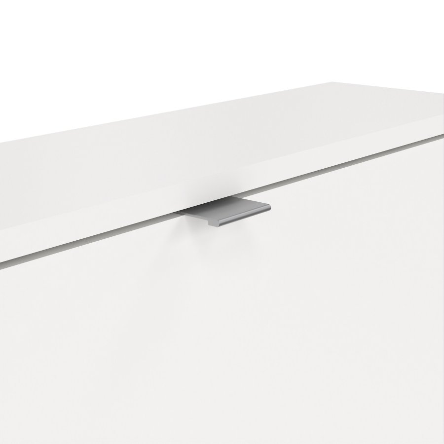 TVILUM Shoes skosk�p - vitt tr�, med 2 vikd�rrar