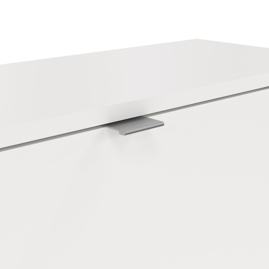 TVILUM Shoes skosk�p - vitt tr&auml;, med 3 vikd&ouml;rrar och 2 fack