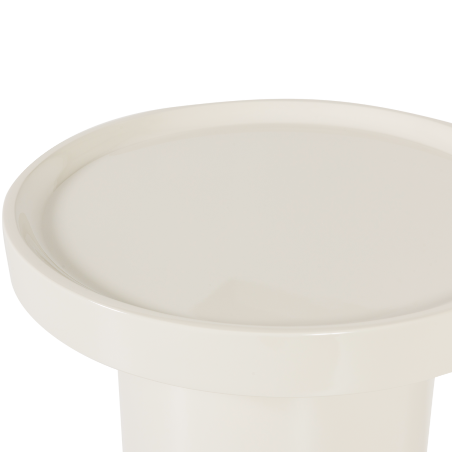 WOOOD Veluna sidebord 51x40 cm tre h�yglans sand [Fsc]