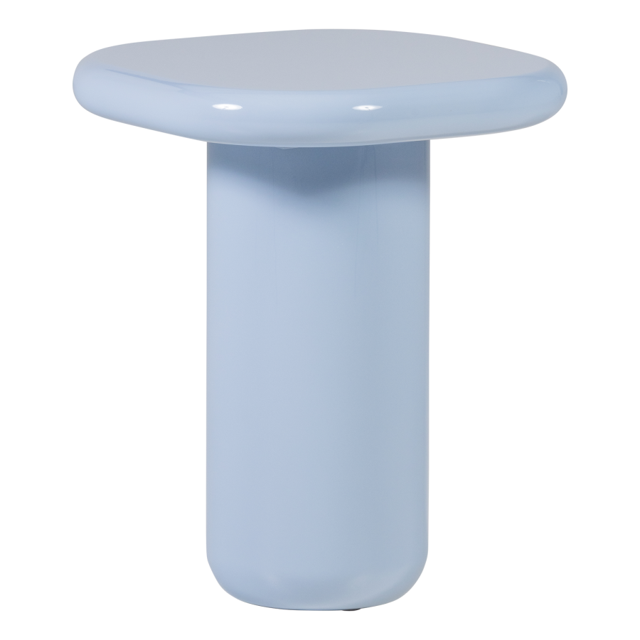 WOOOD Zava sidebord i tre h�yglans lysebl� [Fsc]