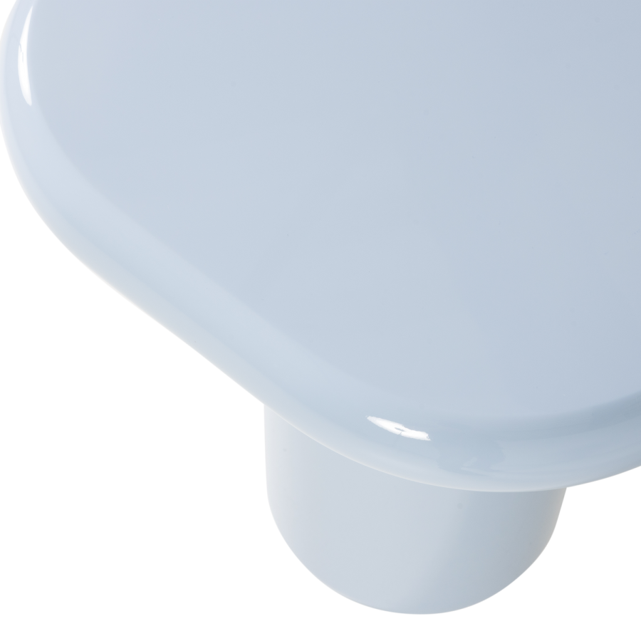 WOOOD Zava sidebord i tre h�yglans lysebl� [Fsc]