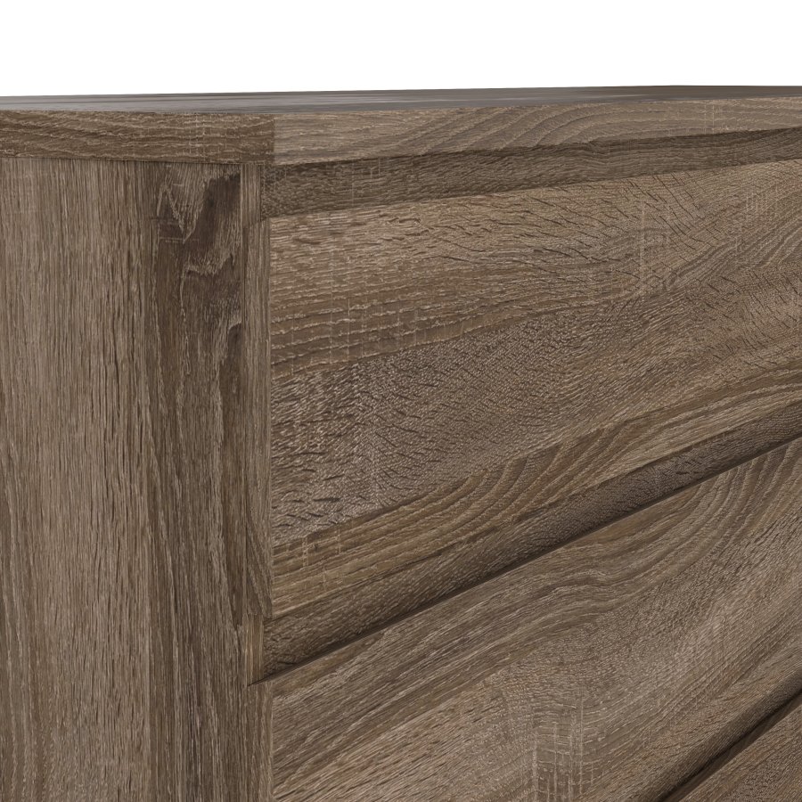 TVILUM Naia Byr� - Tryffel Naturligt Tr&auml;, med 6 L�dor