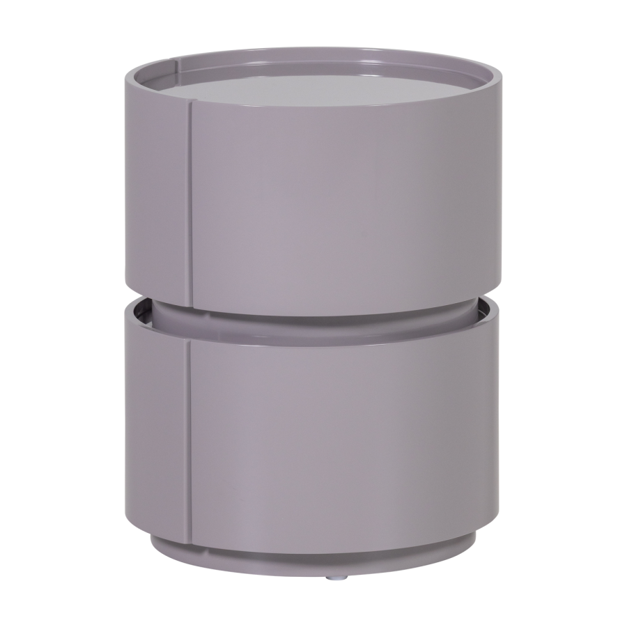 WOOOD Lunex Kommode/Nattbord Treglans Lysegr� [Fsc]