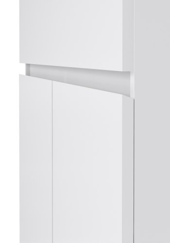 TVILUM Naia Sideboard - Holz wei� Hochglanz, mit 2 T�ren und 1 Schublade