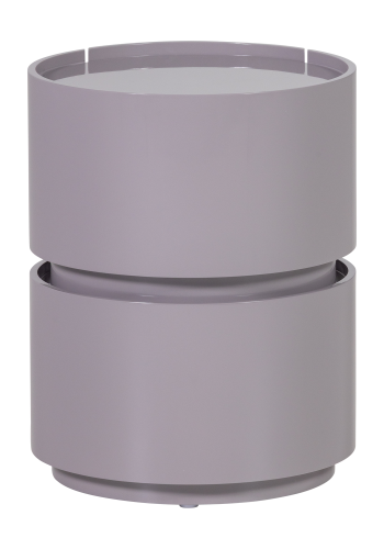 WOOOD Lunex Kommode/Nattbord Treglans Lysegr� [Fsc]