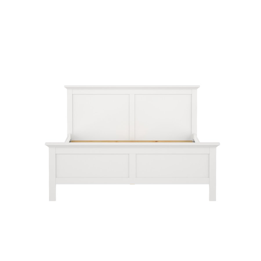 TVILUM Paris S&auml;ngram - Vitt Tr&auml; (180 x 200 cm)