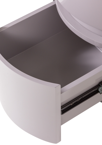 WOOOD Lunex Kommode/Nattbord Treglans Lysegr� [Fsc]