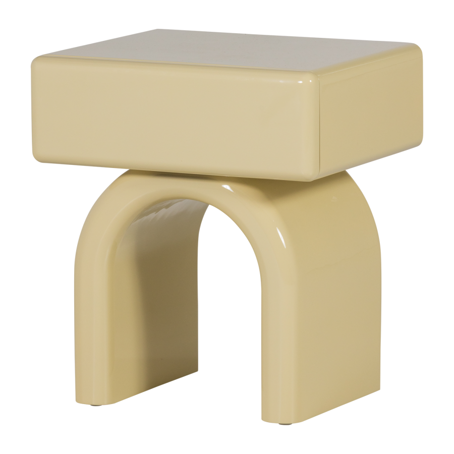 WOOOD Zorel Kommode/Nattbord Tre H�yglans Gammelrosa [Fsc]